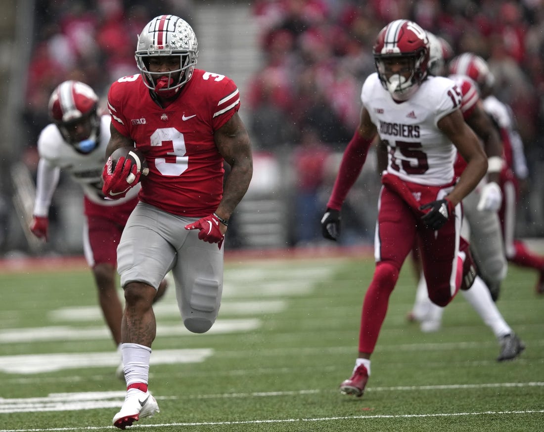 NCAAF News: Ohio State RB Miyan Williams (illness) expected to play in Peach Bowl