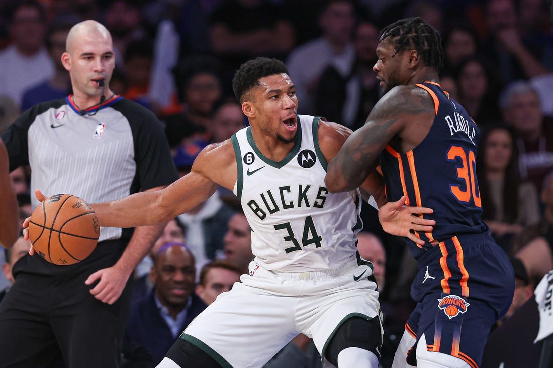 Grayson Allen breaks tie late to lift Bucks over Knicks