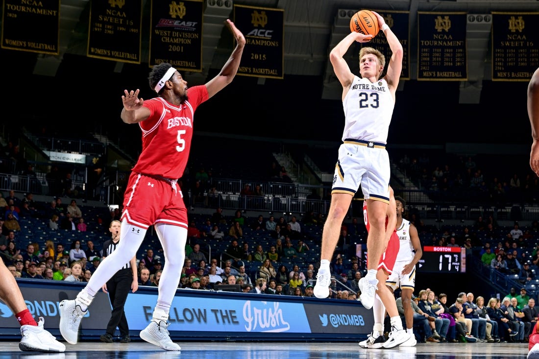 Notre Dame faces Jacksonville, hoping to end 3-game skid