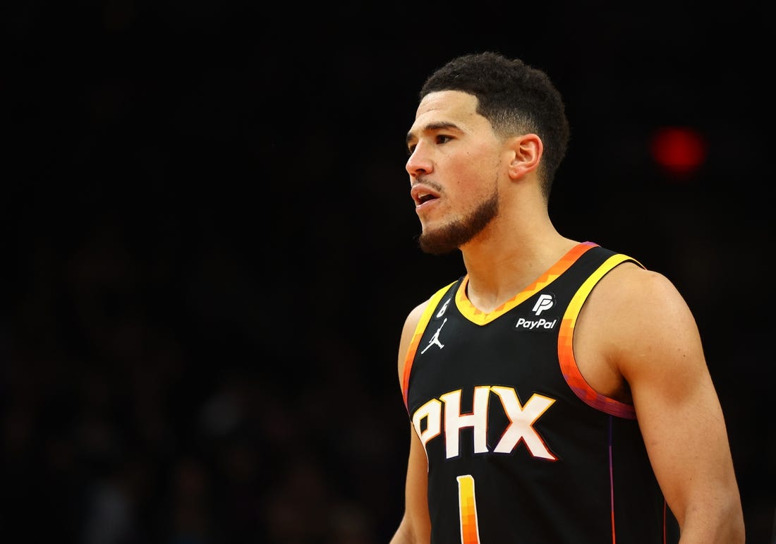Suns G Devin Booker, three others ruled out vs. Grizzlies