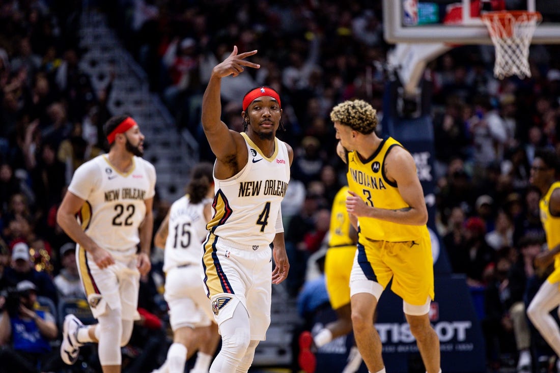 Short-handed Pelicans come up big against Pacers