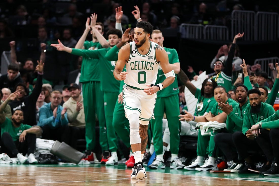 Jaylen Brown, Jayson Tatum lead Celtics to rout of Rockets