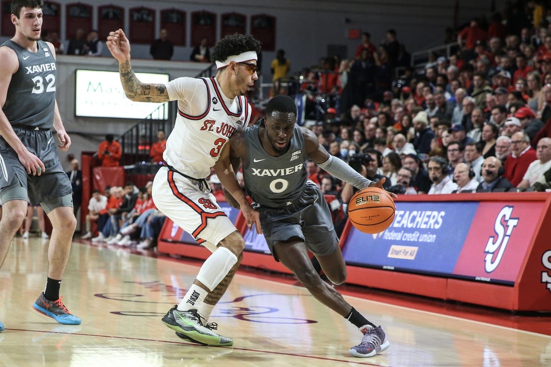 No. 22 Xavier holds on to beat St. John’s for 7th straight victory