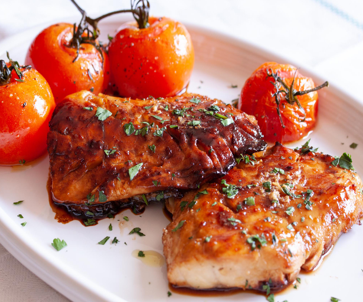 Rock Cod in Ginger Soy Sauce Marinate