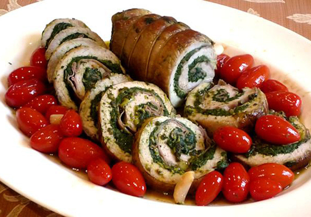 Rotolo Di Vitello Alla Bolognese