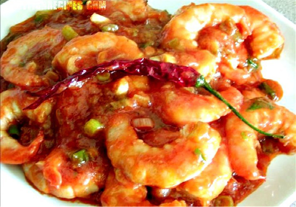 Shrimp in Gravy with Homemade Shrimp Stock
