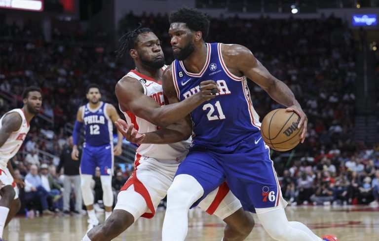 Sixers open homestand against reeling Rockets