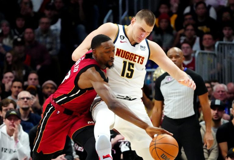 New-look Nuggets visit unflappable Heat