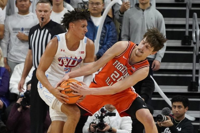 No. 21 Northwestern puts fresh ranking on line at Illinois