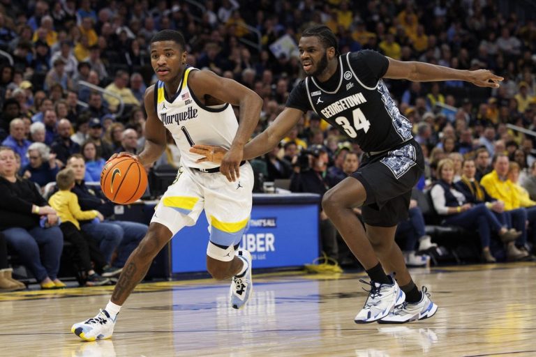 No. 10 Marquette seeks 20th win in visit to Georgetown