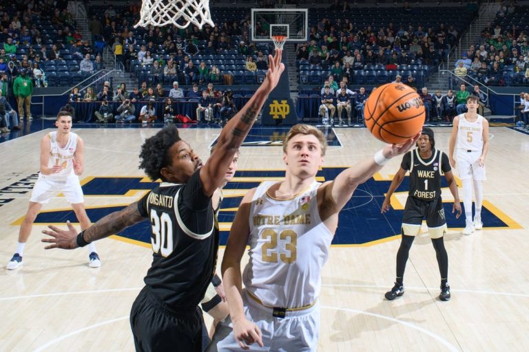 Wake Forest fends off Notre Dame, 66-58