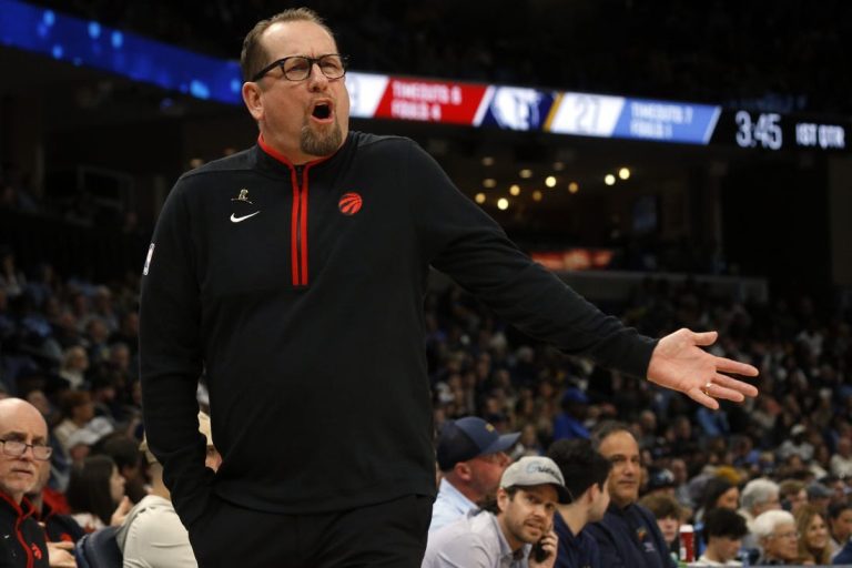 Raptors coach Nick Nurse (personal) out vs. Pistons
