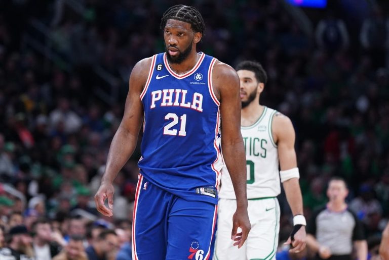 Joel Embiid looks to propel 76ers past Celtics