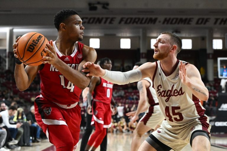 No. 22 NC State bounces back, blows out Boston College