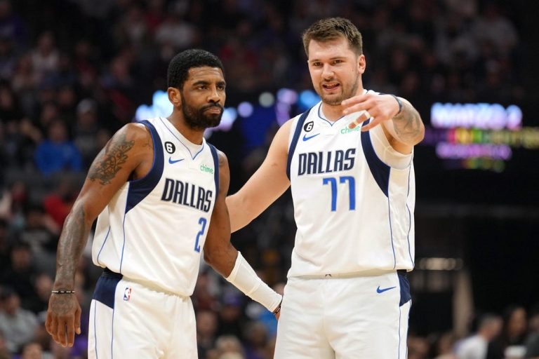 Kings top Mavs in OT, spoil Luka Doncic-Kyrie Irving debut