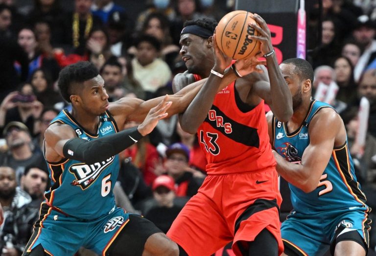 Amid hot stretch, Raptors face last-place Pistons