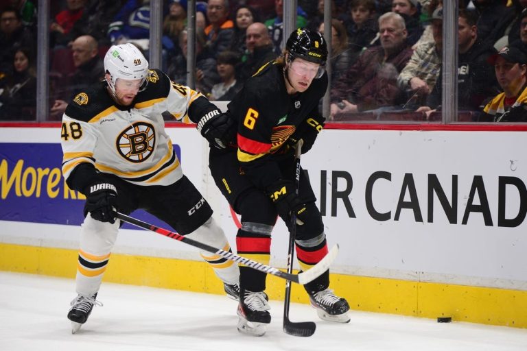 NHL News: Bruins clip Canucks for 6th straight win