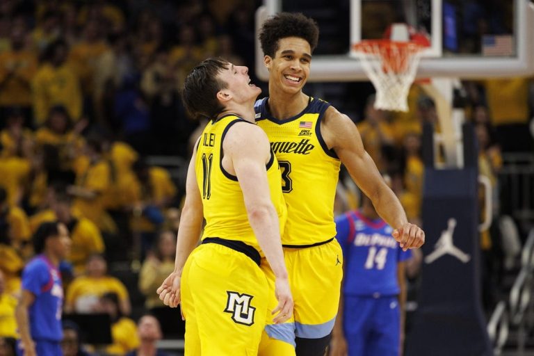 No. 10 Marquette goes wire-to-wire, holds off DePaul
