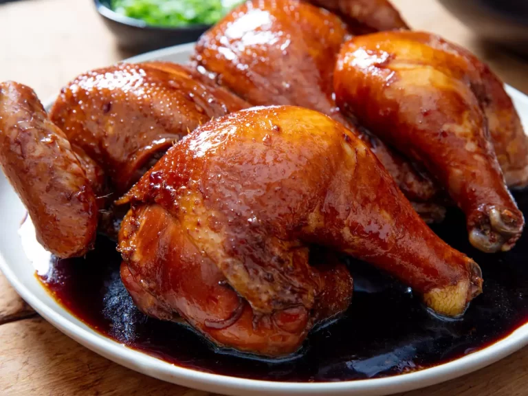 Soy Sauce Chicken Thighs with Chinese Rose Wine