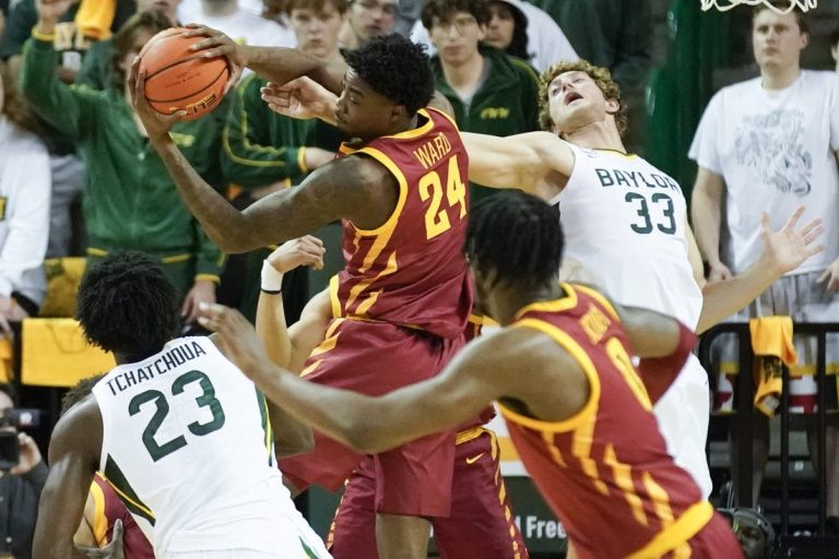 Visiting Iowa State shocks No. 7 Baylor in rout