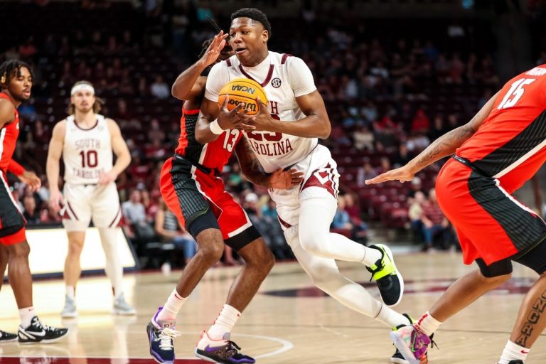 Meechie Johnson helps South Carolina slip past Georgia