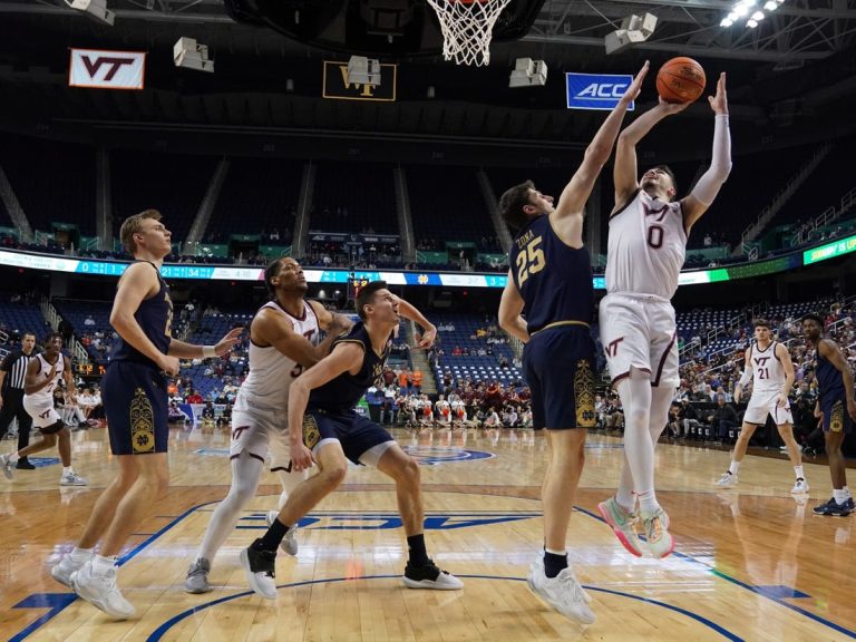 Virginia Tech gets past Notre Dame in ACC tourney first round