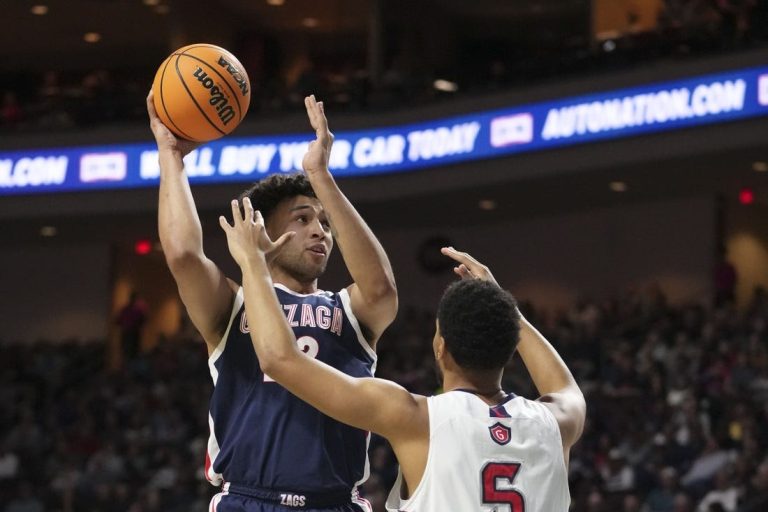 No. 9 Gonzaga blasts No. 16 Saint Mary’s for WCC tourney title