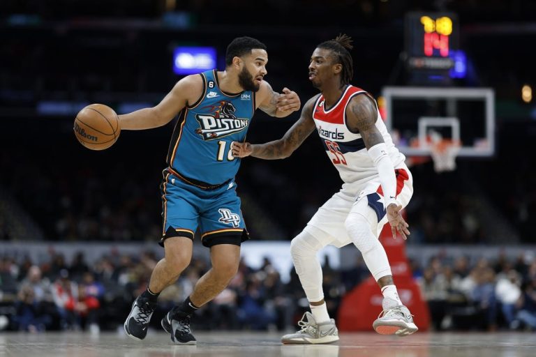 Wizards produce wire-to-wire win over Pistons