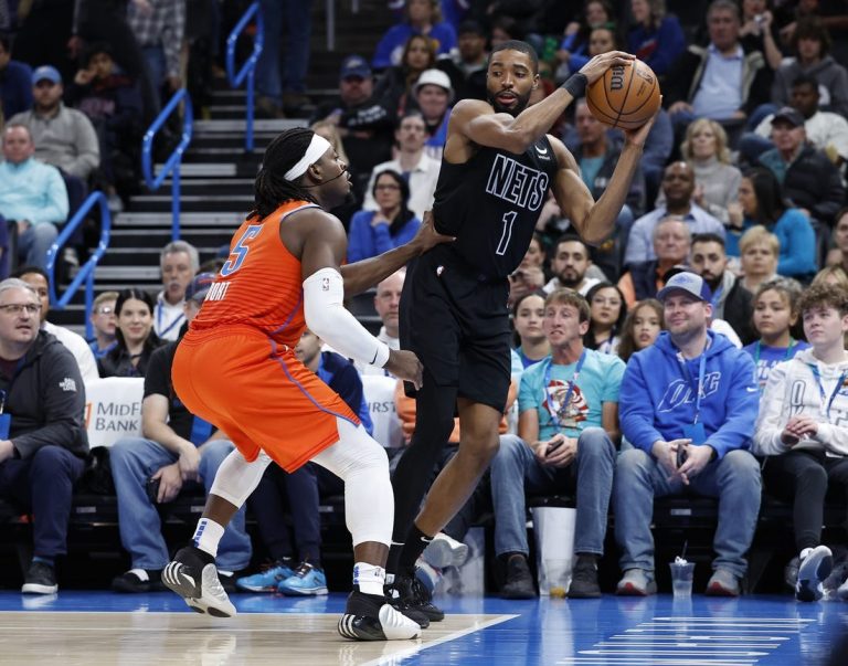Thunder use 3rd-quarter surge to topple Nets