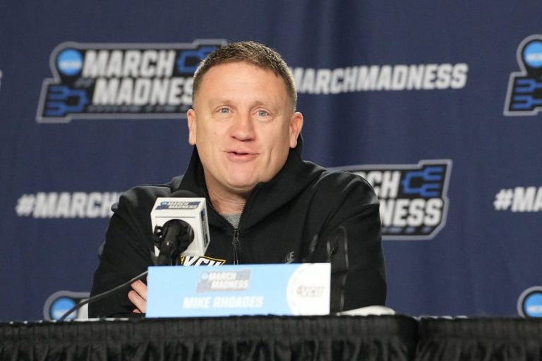 Penn St. names Mike Rhoades new coach