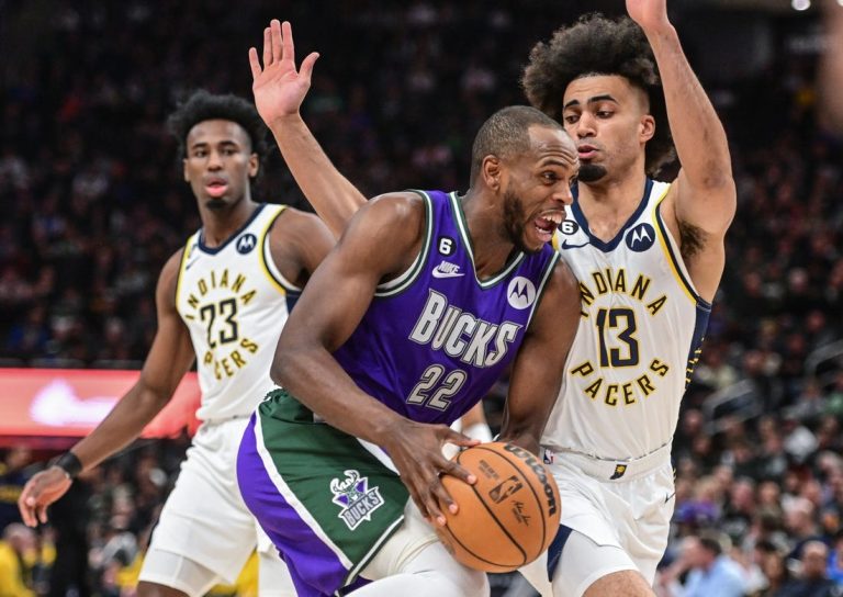 Desperate Pacers on outside looking in, host Bucks next