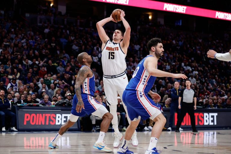 NBA roundup: Nuggets hold off Sixers for 4th straight win