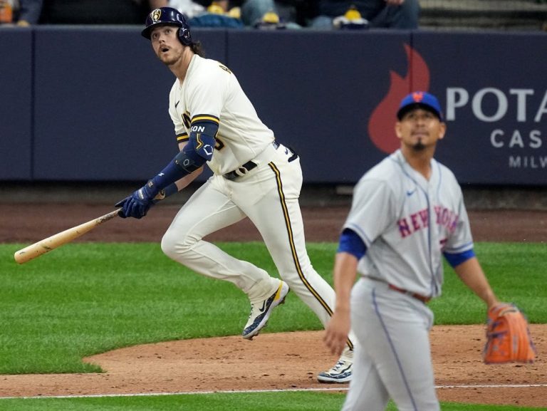 MLB News: Brewers rookie Brice Turang hits grand slam in rout of Mets