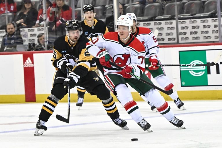 NHL News: Dawson Mercer nets hat trick as Devils stomp Penguins