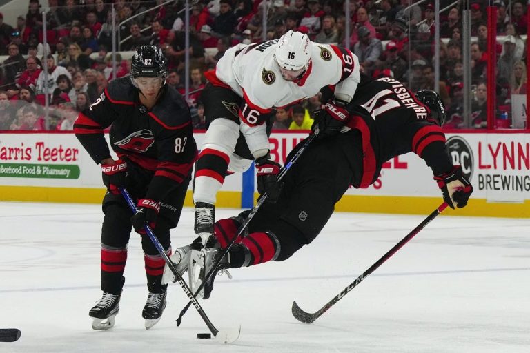 NHL News: Martin Necas lifts Hurricanes over Senators in OT