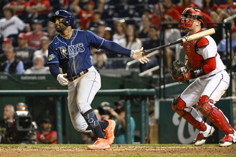 MLB News: MLB roundup: Rays rally past Nats, stay unbeaten