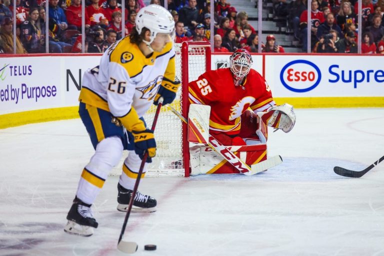NHL News: Predators edge Flames to keep slim playoff hopes alive