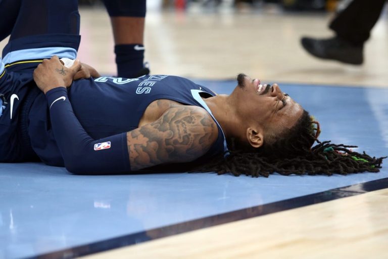 Grizzlies G Ja Morant (hand) game-time decision for Game 2