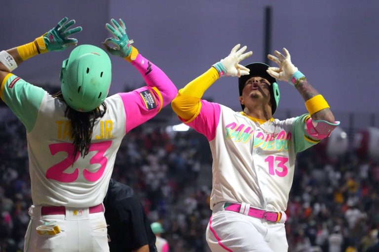 MLB News: Padres outslug Giants as teams combine for 11 HRs in Mexico City