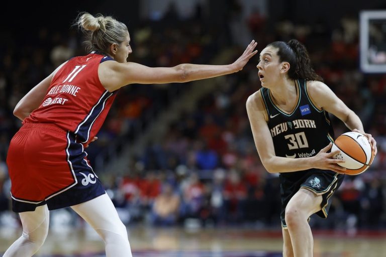 Breanna Stewart aims for encore as Liberty host Sun