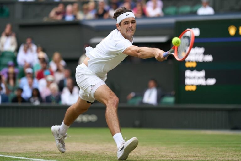 ATP News: Taylor Fritz rallies to win delayed 5-setter in Wimbledon opener