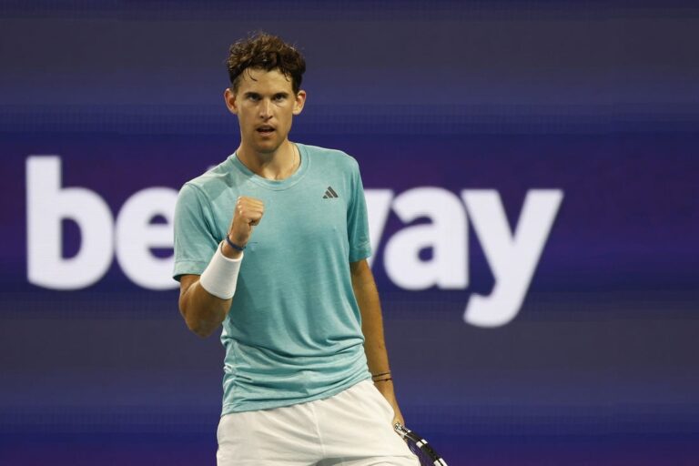 ATP News: ATP roundup: Dominic Thiem nabs first-round win in Switzerland