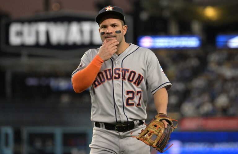 MLB News: Astros 2B Jose Altuve (heel) out of lineup vs. Cardinals