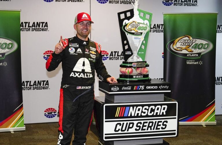 NAS News: William Byron gets fourth Cup Series win at Atlanta Motor Speedway