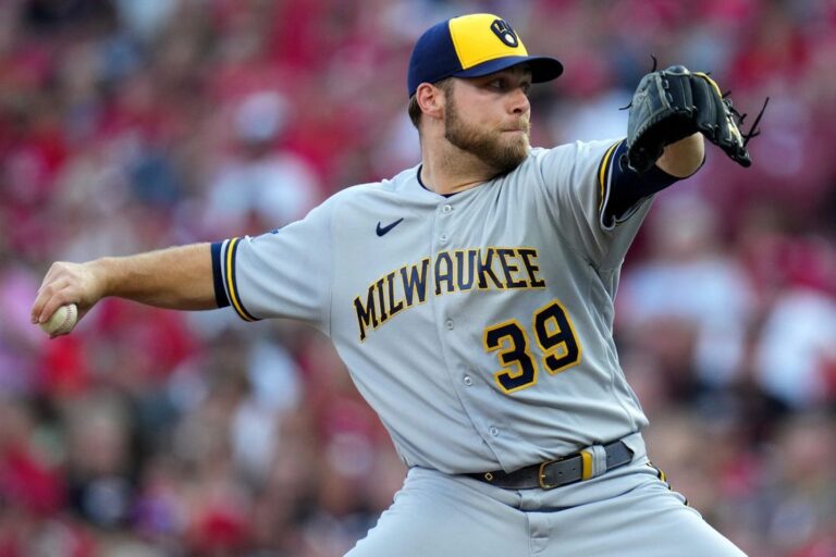 MLB News: Corbin Burnes fans 13 as Brewers again edge Reds 1-0