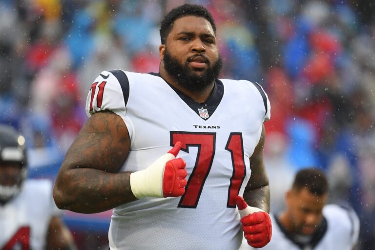 NFL News: Texans RT Tytus Howard (hand) out indefinitely