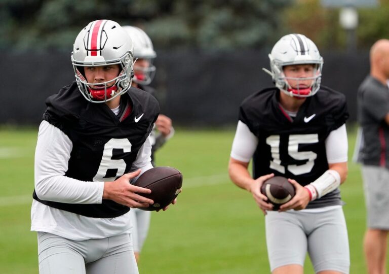 NCAAF News: Buckeyes Kyle McCord, Devin Brown still in QB1 battle