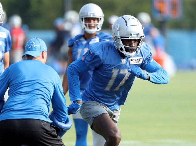 NFL News: Lions waive injured WR Denzel Mims