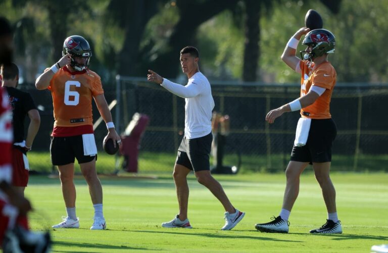 NFL News: Bucs OC:Trask-Mayfield QB battle even