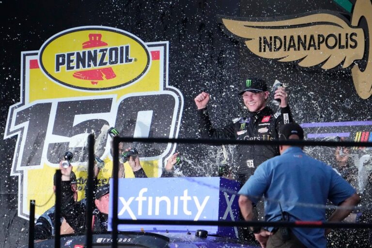 XFT News: Ty Gibbs dominates Indy road course for Xfinity Series victory